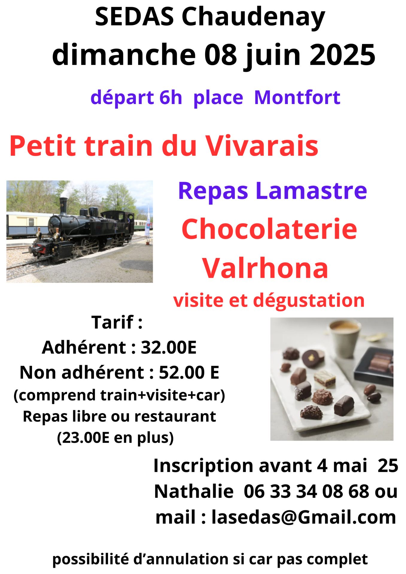 Sortie en Ardèche avec LA SEDAS