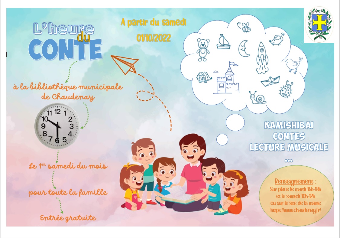 Flyer heure du conte